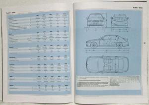 2003 BMW 5 Series Sedan Prestige Sales Brochure - 525i 530i 545i - German Text