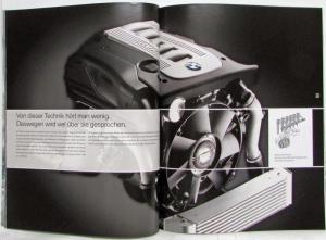 2003 BMW New X3 SAV Prestige Sales Brochure - 2.5i 3.0i 3.0d - German Text