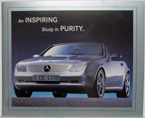 1994 Mercedes-Benz SLK Design Studies Inspiring Study in Purity Sales Folder