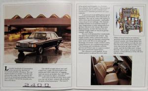 1983 Mercedes-Benz Full Line Small Sales Brochure