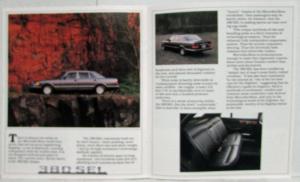 1983 Mercedes-Benz Full Line Small Sales Brochure