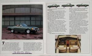 1983 Mercedes-Benz Full Line Small Sales Brochure