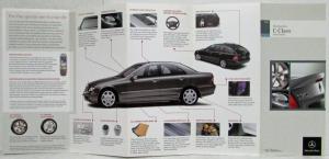 2005 Mercedes-Benz C-Class Accessories Accordion Style Sales Folder