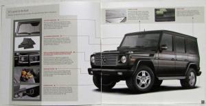 2005 Mercedes-Benz M-Class and G-Class Accessories Sales Brochure