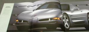 1997 Chevrolet Corvette Dealer Prestige Sales Brochure LS1 Fifth Generation