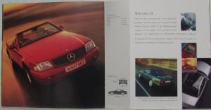 1999 Mercedes-Benz I Do Not Want a Car I Want a Mercedes Sales Brochure - UK Mkt
