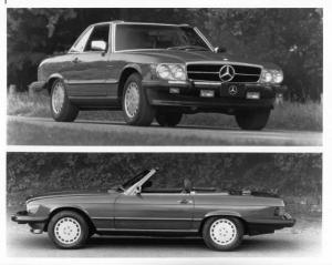 1986 Mercedes-Benz 560SL Press Photo and Release 0035