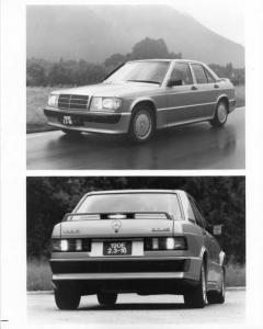 1986 Mercedes-Benz 190E 2.3-16 Press Photo and Release 0037