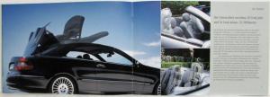 2005 Mercedes-Benz New CLK Coupe and Convertible Sales Brochure - German Text