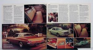 1976 Ford Gran Torino  Brougham Wagons Specifications XL Sales Tri-Folder REV