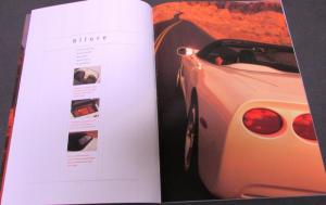 1998 Chevrolet Corvette Dealer Prestige Sales Brochure LS1 Coupe Convertible