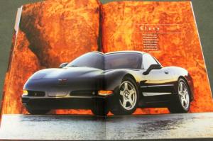 1998 Chevrolet Corvette Dealer Prestige Sales Brochure LS1 Coupe Convertible