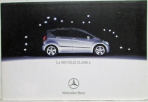 2004 Mercedes-Benz A-Class Sales Brochure - French Text
