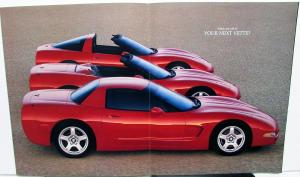 1999 Chevrolet Corvette Dealer Sales Brochure Folder LS1 Fifth Generation