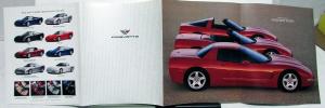 1999 Chevrolet Corvette Dealer Sales Brochure Folder LS1 Fifth Generation
