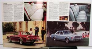1976 Ford Granada America's Success Car Features Options Specs Brochure REV
