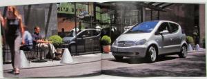 2002 Mercedes-Benz A-Class Sales Brochure - Italian Text