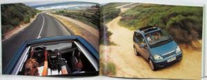 2002 Mercedes-Benz A-Class Sales Brochure - Italian Text