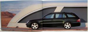 2005 Mercedes-Benz E-Class Estate Sales Brochure - German Text