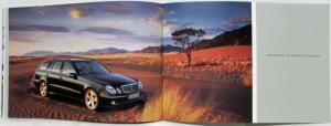 2005 Mercedes-Benz E-Class Estate Sales Brochure - German Text