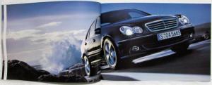 2004 Mercedes-Benz C-Class Sedans Sales Brochure - German Text