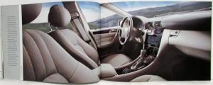 2004 Mercedes-Benz C-Class Sedans Sales Brochure - German Text
