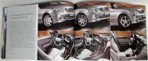 2004 Mercedes-Benz C-Class Sedans Sales Brochure - German Text