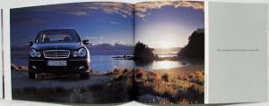 2004 Mercedes-Benz C-Class Sedans Sales Brochure - German Text