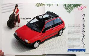 1986-1993 Ford Festiva GHIA S GL L Special Specs Options Sales Brochure JAPANESE
