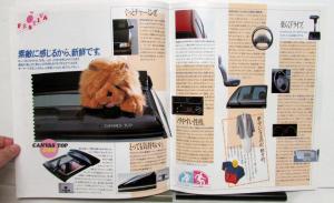 1986-1993 Ford Festiva GHIA S GL L Special Specs Options Sales Brochure JAPANESE