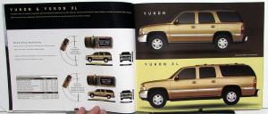 2001 GMC Canadian Truck Dealer Sales Brochure Yukon XL & Denali Features Options