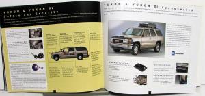 2001 GMC Canadian Truck Dealer Sales Brochure Yukon XL & Denali Features Options