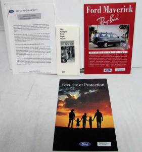 1994 Ford Scorpio Galaxy KA Paris Motor Show Press Folder Style Guide ENGLISH