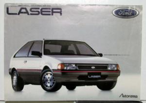 1990-1995 Ford Laser Photos Specs Options Sales Tri-Folder JAPANESE