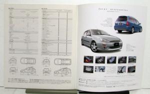 1990-1995 Ford Focus Performance Safety Equipment Sales Brochure JAPANESE