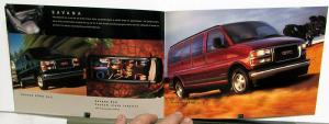 2001 GMC Trucks Canadian Dealer Full Line Sales Brochure Pickup Yukon Jimmy Van