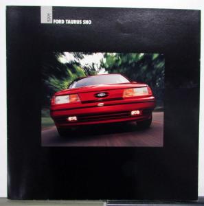 1991 Ford Taurus SHO Color Trims Options Specs XL Sales Tri-Folder