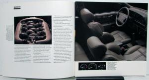 1991 Ford Taurus SHO Color Trims Options Specs XL Sales Tri-Folder