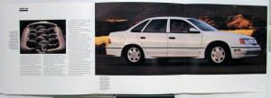 1991 Ford Taurus SHO Color Trims Options Specs XL Sales Tri-Folder
