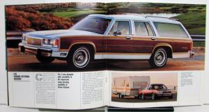 1991 Ford LTD Crown Victoria Colors Trims Specifications Options XL Brochure