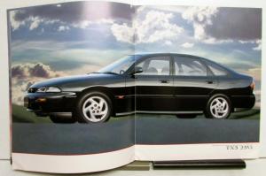 1992 Ford Telstar Autorama Specifications Options XL Brochure JAPANESE TEXT