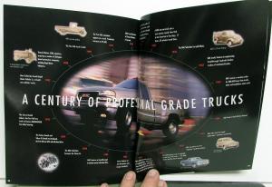2002 GMC Trucks Dealer Product Guide Professional Grade Pickup Van Yukon Sierra