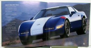 1996 Chevrolet Corvette Dealer Prestige Brochure Grand Sport Collector Edition