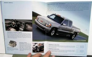 2004 GMC Trucks Dealer Full Line Product Guide Brochure Sierra Envoy Sonoma