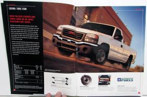 2004 GMC Trucks Dealer Light Commercial Models Brochure Pickup Van Utilities