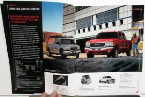 2004 GMC Trucks Dealer Light Commercial Models Brochure Pickup Van Utilities