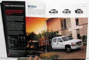 2004 GMC Trucks Dealer Light Commercial Models Brochure Pickup Van Utilities