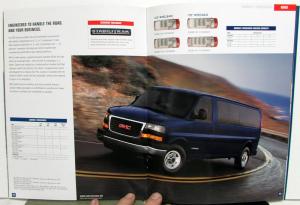 2005 GMC Trucks Dealer Light Commercial Models Brochure Pickup Van Utilities