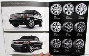 2007 GMC Trucks Dealer Accessory Wheels Sales Brochure Yukon Denali Sierra