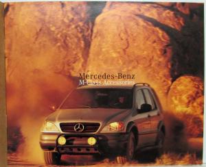 1997 Mercedes-Benz M-Class Accessories Sales Brochure